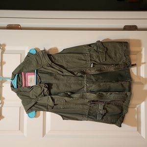 Military green vest